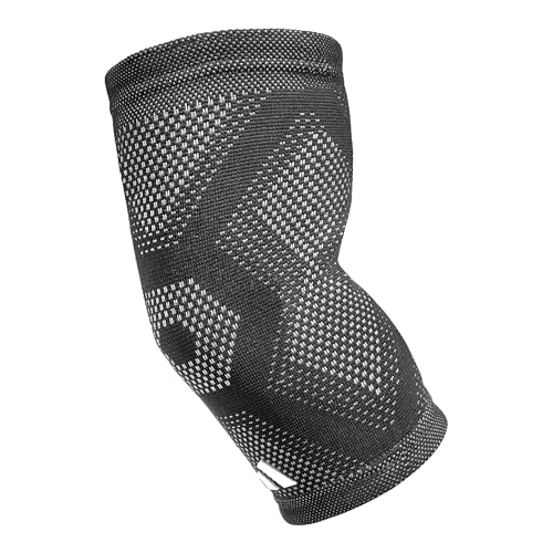 adidas Aeroready Ergonomic Compression Sleeve for Ankle, Elbow or Knee - size: Large, style: Elbow Support