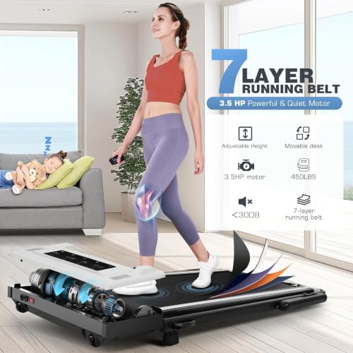 ANCHEER Treadmill - color: 01-White