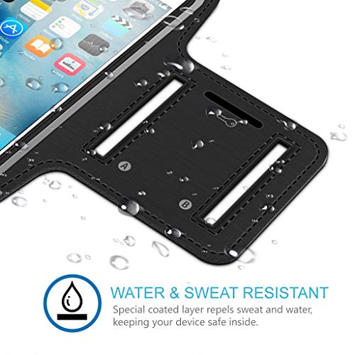 MMOBIEL Running Armband Phone Holder for iPhone 17, 17 Pro, 16, 16 Pro, 15