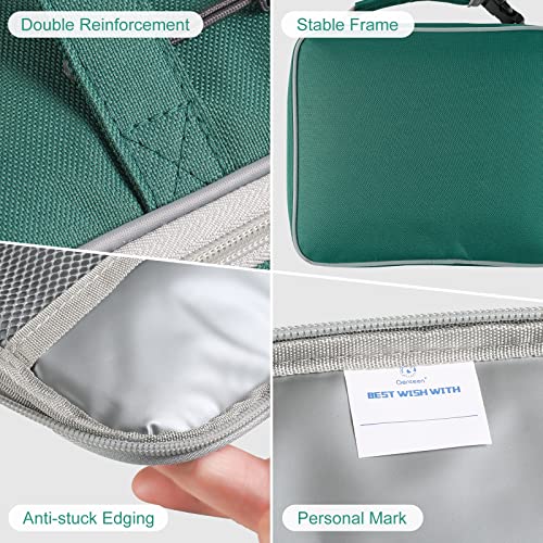 Genteen Kids Insulated Lunch Box for Boys Girls,Back to School,Office - color: C-1pk Green