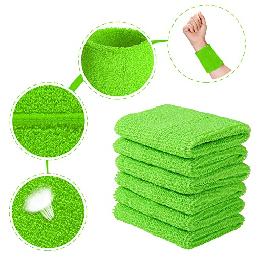 WILLBOND Wrist Sweatbands - color: Neon Green