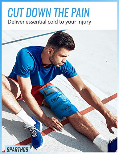 Sparthos Reusable Hot Cold Gel Ice Pack, Pain Relief - Large (Pack of 1) - size: Large, style: Pack of 1