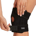 ComfiLife Knee Brace for Knee Pain Relief – Neoprene Knee Brace for Working Out, Running, Injury Recovery – Side Stabilizers – 3 Point Adjustable Compression – Open Patella Support, Non-Slip (Large) - size: Large (Pack of 1)