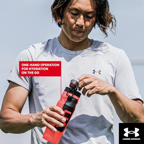 Under Armour 32oz Playmaker Squeeze Water Bottle - color: Clear