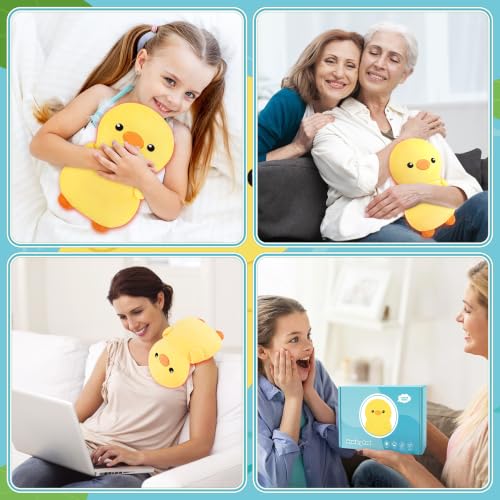 Yellow Duck Microwavable Heating Pad for Cramps Period & Pain Relief - style: Yellow Duck