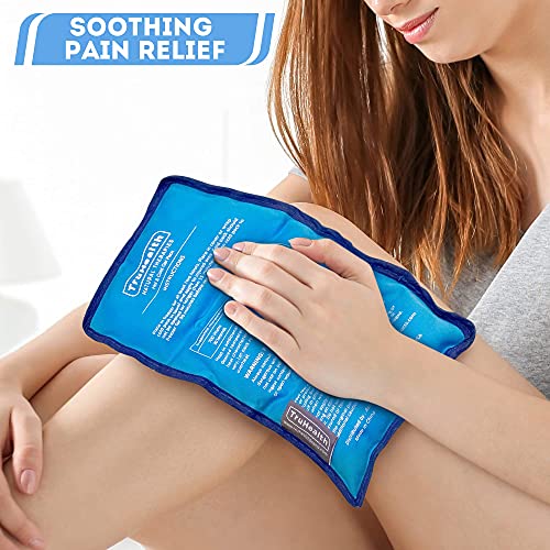 Gel Ice Pack, Hot and Cold Therapy, Small, Blue, 2-Count - style: Small (2 Per Pack)
