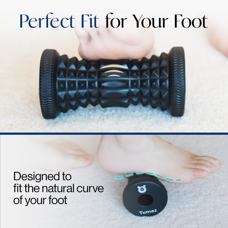 Tumaz Foot Roller for Deep Tissue Massage & Reflexology - color: Foot Roller (Original) - Pink