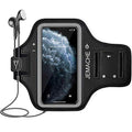 Running Armband for iPhone 17/16/15/14/13 Pro Max, Plus, Air‌ (Black) - color: Black