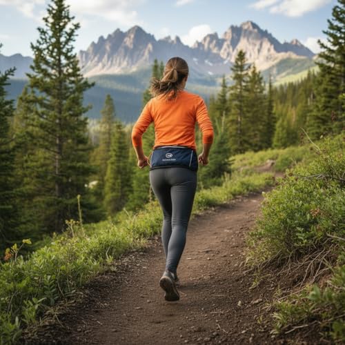 Orange Mud Gearhead Running Belt No Bounce Running Waist Pack - style: No Flask