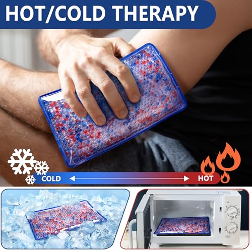 Hot/Cold Reusable Gel Bead Pack - size: 1 Count (Pack of 1)