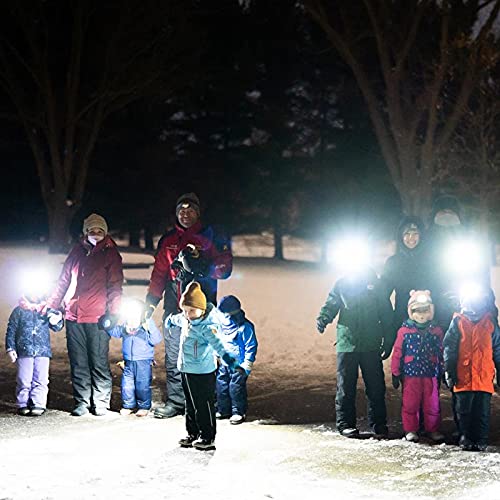 EverBrite 2 Pack LED Headlamp, 4 Lighting Modes with Pivoting Light Head