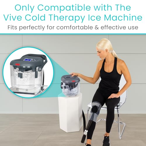 Vive Cold Therapy Machine Replacement Pads for Knee - Flexible Ergonomic - style: Knee