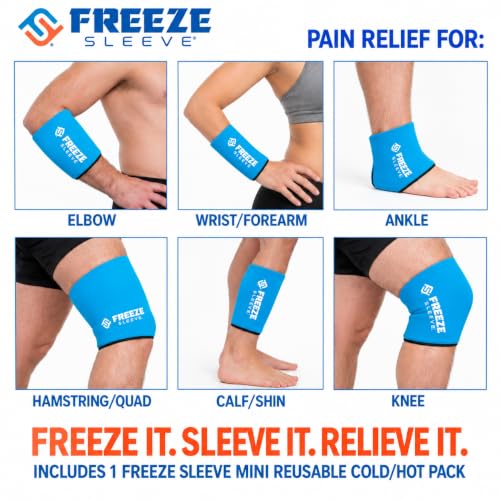 FreezeSleeve Mini Turquoise L - color: Turquoise, size: Large Mini