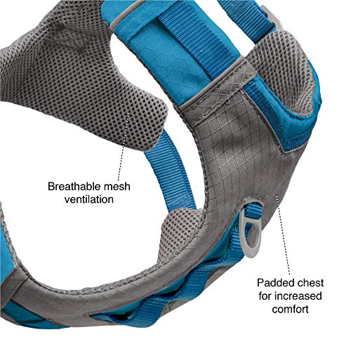 Kurgo Journey Air Dog Harness, Red, Medium - color: Red, size: Medium