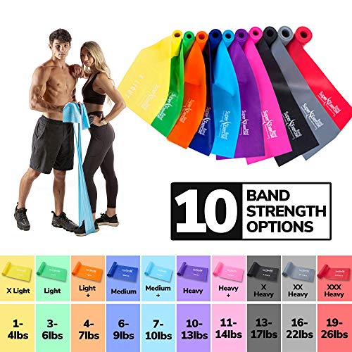 Resistance Band Bulk Rolls, 8/16/24 yd x 6 in - size: 24 Yards, style: Heavy +