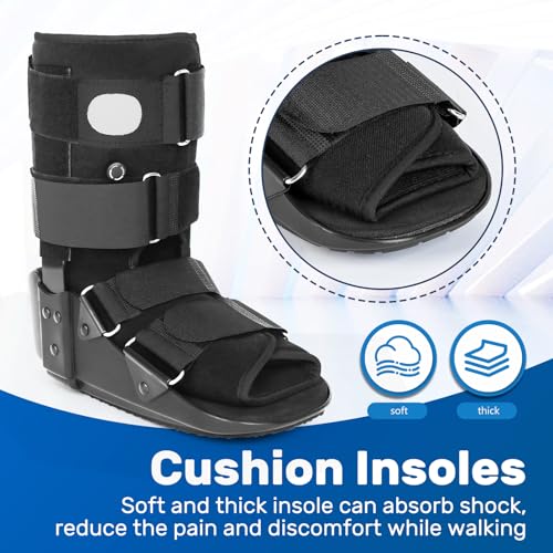 kefit Walking Boot Fracture Boot for Broken Foot, Sprained Ankle-Small - size: Small