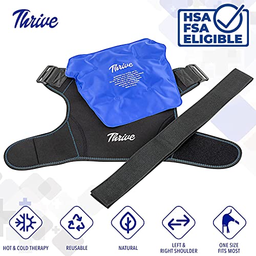 Thrive Shoulder Ice Pack, Rotator Cuff Cold Therapy Compression Sleeve - style: Rotator Cuff