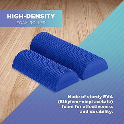 Bean Products High Density Half Round Foam Roller 36" for Physical Therapy - size: 36" Half Roller