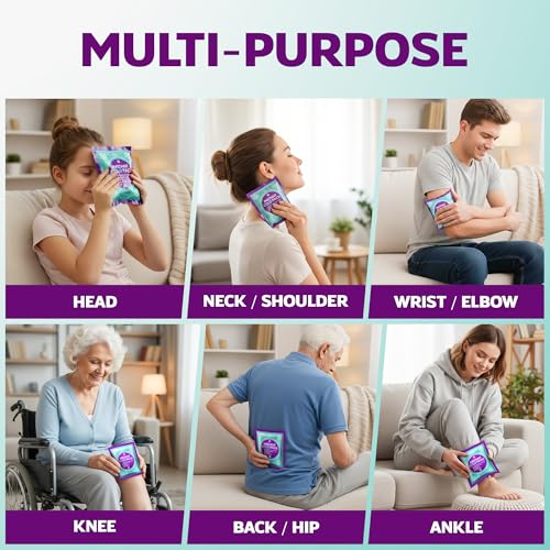 Bulk 50 Pack Instant Ice Packs for Injuries, Disposable Cold Packs - style: 50 Pack (6" x 5")