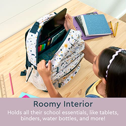 Bentgo Kids Print Durable & Water-Resistant Backpack - color: Friendly Skies, size: Kids Medium