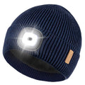 Etsfmoa Beanie with The Light,Fleece Lined Beanie Warm Hat,Gifts for Men - color: Navy Blue