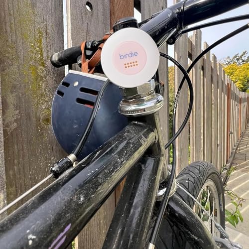 She's Birdie - The Original Personal Safety Alarm Disc for Bikes, Hikes, and Late Nights - Loud Siren, LED Light for Extra Visibility, Rechargeable, Handsfree, Lightweight, Water Resistant (Blossom) - color: Blossom