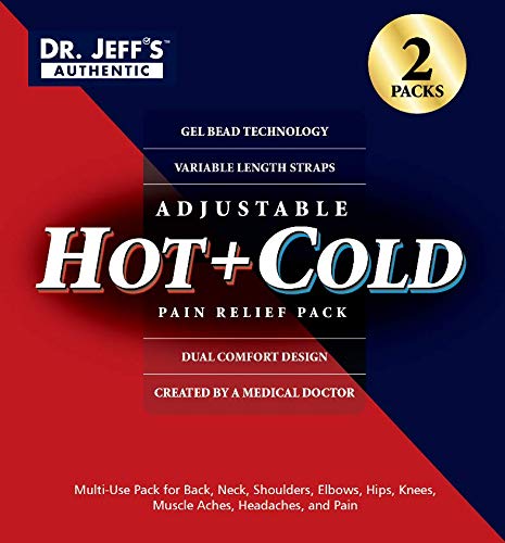 Set of 2 Large Ice Packs for Injuries, Ice Wrap Hot Pack for Pain Relief, Knee, Sciatica, Back, Migraine, Arthritis,Shoulder Pain Ice Pack-Neck Warmer-Set Includes 2 Ice Heat Packs,Extension Straps - style: 2 Pack: Adjustable Multipurpose Pain Relief Pack