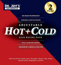 Set of 2 Large Ice Packs for Injuries, Ice Wrap Hot Pack for Pain Relief, Knee, Sciatica, Back, Migraine, Arthritis,Shoulder Pain Ice Pack-Neck Warmer-Set Includes 2 Ice Heat Packs,Extension Straps - style: 2 Pack: Adjustable Multipurpose Pain Relief Pack
