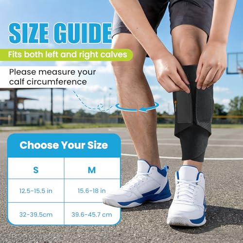 Calf Compression Sleeve – Adjustable Calf Brace for Men & Women