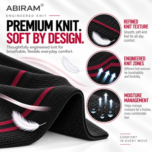 ABIRAM Ankle Brace Compression Sleeve with Adjustable Support Strap - color: Rose, size: Small