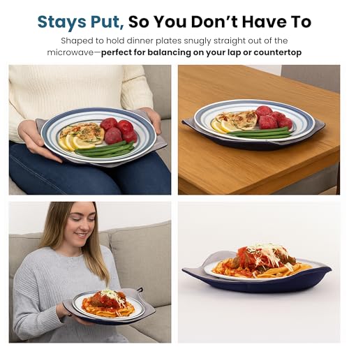 Jokari Microwave Plate Holder Cozy Heat Resistant Microwave Safe Plate