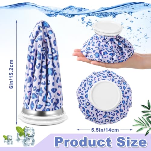 Honoson 4 Pack Reusable Ice Bag Hot Cold Bag Leakproof, Geometric Style - style: Geometric Style