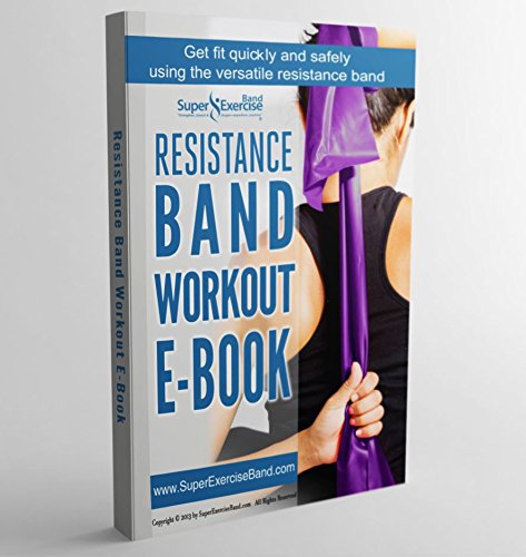 USA 14" x 3" Extra Long Latex Free Mini Loop Bands in 3, 5, 10 Pack Sets. 10 Strengths for Resistance Training, Stretching, Yoga, Toning. Plus an Exclusive iPhone App and E-Book. - color: r. Purple HEAVY+ Loop Band 5 Pack