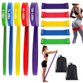 Resistance Bands for Working Out, 5 Levels Exercise Bands Set, Pull Up Assist Band for Strength Training, Stretching & Physical Therapy, Long Workout Band for Home Gym Fitness for Men and Women