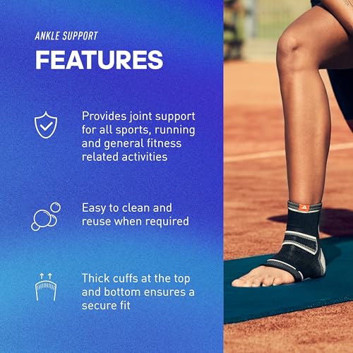 Adidas Knitted Support Sleeve, Ergonomic Compression Sleeve - size: Medium, style: Ankle Support
