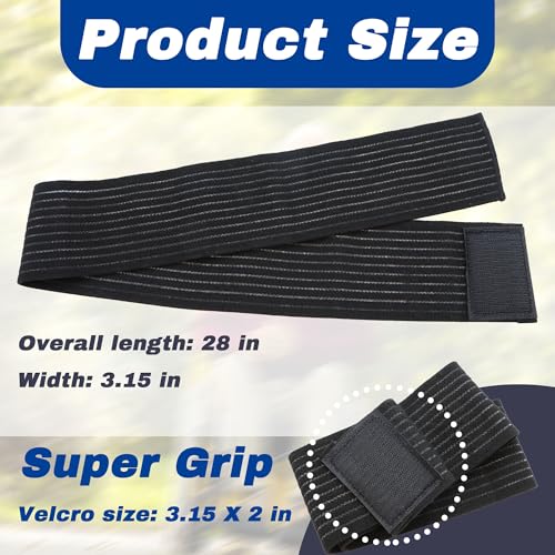 2 Pack Wheelchair Leg Straps - Polyester Material, Breathable & Elastic - Foot, Calf & Seat Belt Restraints for Wheelchair Accessory - size: Breathable