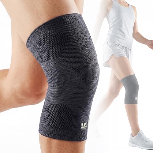 LP 176XT Target Compression Knee Sleeve for Injury Recovery, Men & Women - color: Black, size: M