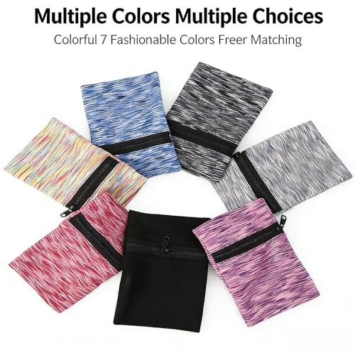 Sports Armband for Phone, Zippered Pocket with Adjustable Band, Cycling