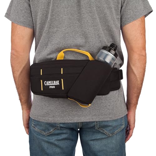 CamelBak Pro Tool Belt | Rugged | Durable | Adjustable | Tool Pockets | Flask | Hammer Loop | Gear Clip | 1200D Polyester - style: 21 Oz Insulated Bottle