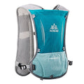 AONIJIE 5L Outdoor Sport Multifunctional Camping Backpack Cycling Running Climbing Hiking Hydration Vest Pack - color: Light Blue-only Vest