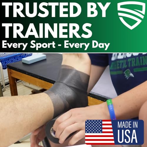 Shield Athletic Underwrap | 2 Roll Pack of PreWrap, Hair Tie, Headband, USA Made, Pre-Wrap Athletic Tape, 2.75" X 30 SYards, Foam Barrier, Flexible, Breathable - color: Purple