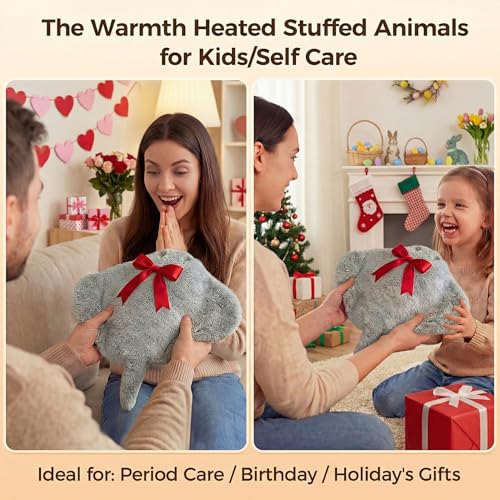 Mewaii Microwavable Stuffed Animal Stingray Plush, for Period Cramps, 10in - style: Stingray