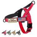 Annchwool No Pull Dog Harness with Soft Padded Handle(Red,XS,1 in Width) - color: Red, size: XS