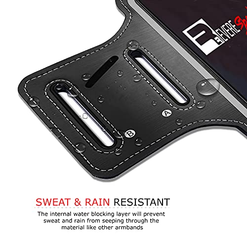 RevereSport Armband for iPhone Pro Max 17/16/15/14/13/12/Plus/AIR. Running Phone Arm Holder for Sports, Gym Workouts and Exercise - size: 6.7" Screen