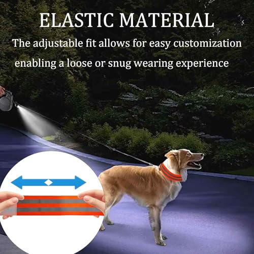 Reflective Bands for Arm - color: Orange