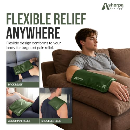 Flexible Hot and Cold Gel Pack Medium 8" x 12" - size: Medium, style: Green