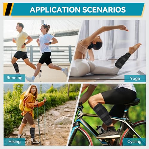 Agatige Calf Fixed Stabilizer, Comfortable Fibula Fracture Brace Calf Support Strap Splint Tibia and Fibula Protector Shank Fracture Fixation Strap for Men and Women (S) - size: S