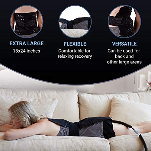 Cold Water Therapy Back Pad for Cryotherapy Unit, Post Surgery and Injury Recovery- Universal Pad Only for Circulating Cryotherapy Ice Machine for Large Areas Such as The Back, Abdomen, and Chest - style: Back pad