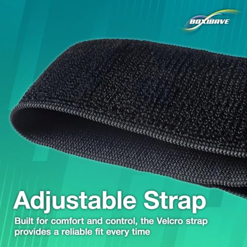BoxWave Holster Compatible with Apple iPod Touch (7th Gen 2019) - ActiveStretch Sport Armband, Adjustable Armband for Workout and Running - Jet Black