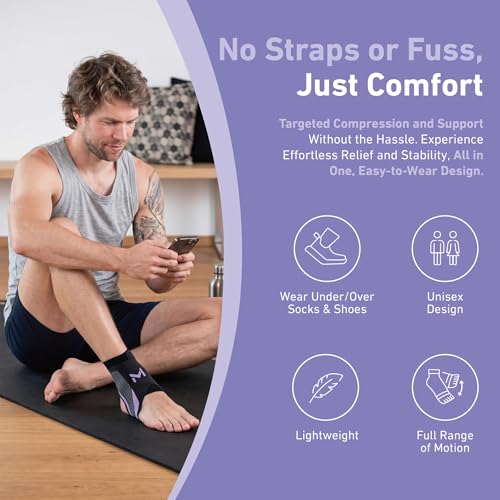 Ankle Brace for Men & Women, Purple, 1 Pc